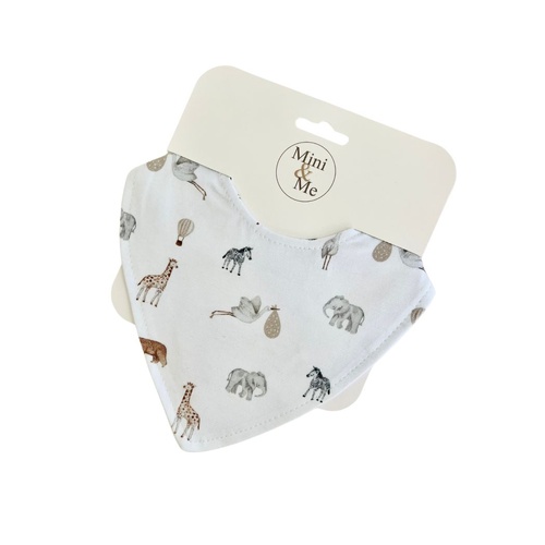 Mini & Me Waterproof Dribble Bib Savanna Bebe'